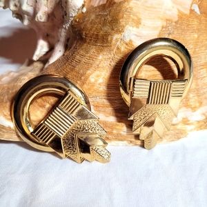 Art Deco style vintage earrings